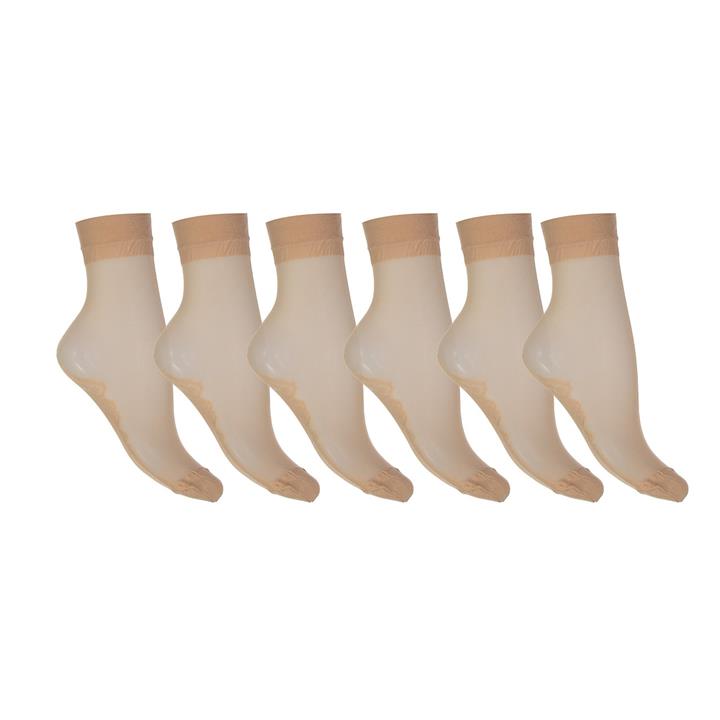 جوراب زنانه بسته 6 عددی شهر شیک مدل 203 Shahr e Shik 203 Socks For Women Pack of 6